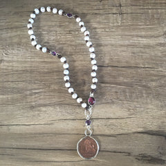British Coin Necklace