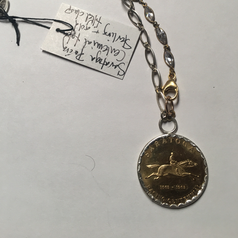 SARATOGA RACES NECKLACE