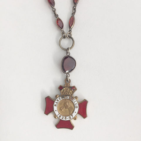 Vintage Turf Club Necklace