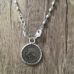 Old English Coin Necklace