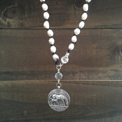 MARE AND FOAL NECKLACE