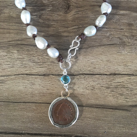 Indian Penny Necklace