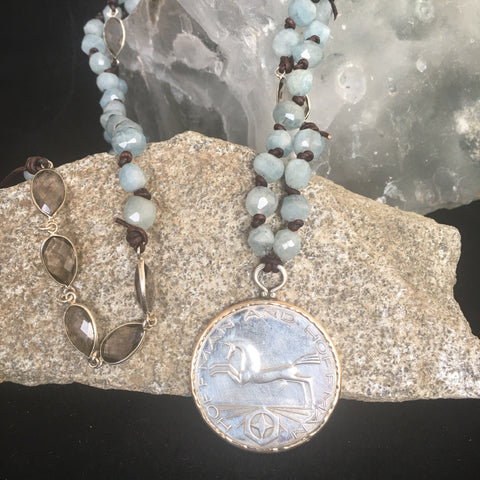 Unicorn and Aquamarines