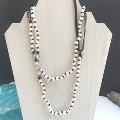Pearls and Cubic Zirconia Necklace