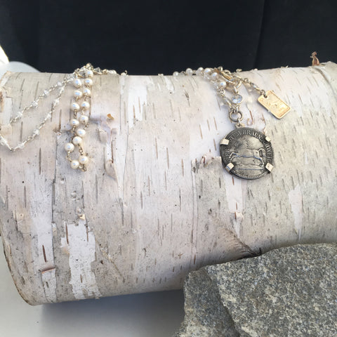 HORSE COIN NECKLACE