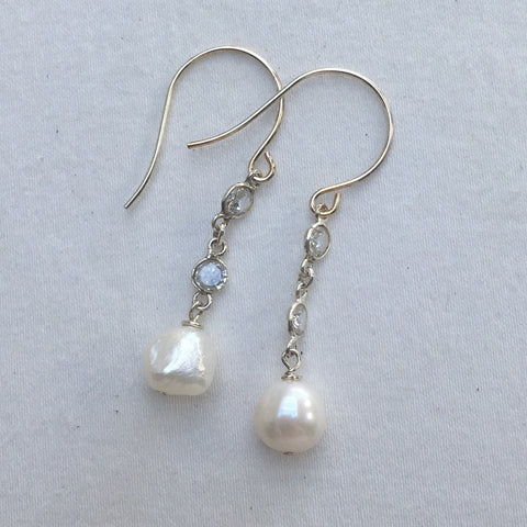 Pearl Drop Earrings