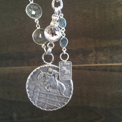 SHOW JUMPING MEDAL NECKLACE