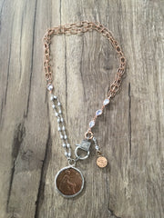 1902 English Penny Necklace